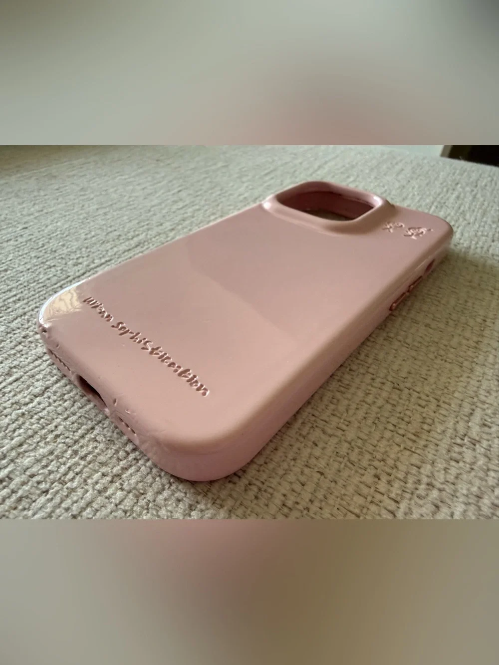 Urban sophistication The Skinny Case™ - Pink Gloss iPhone 16 pro